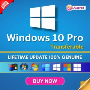 Windows 10 Pro License- Transferable