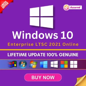 Windows 10 Enterprise LTSC 2021 Online Activation.